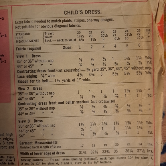 Simplicity vintage pattern size 4 8713 🌼🌺💐🌻🌷 - Picture 4 of 4